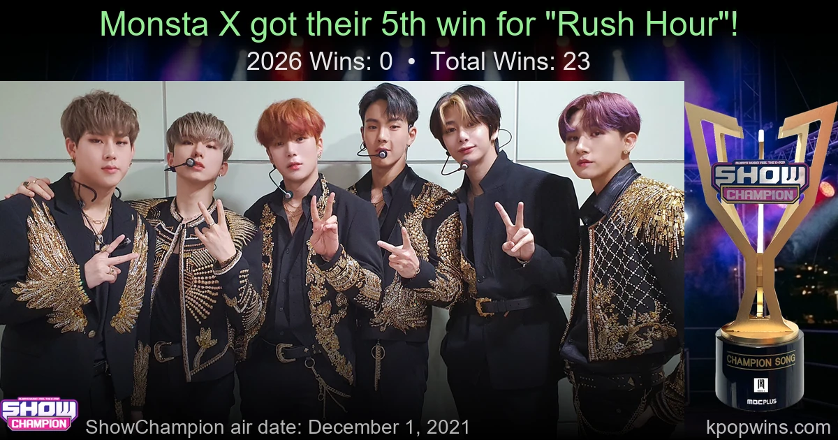 Monsta X - Rush Hour